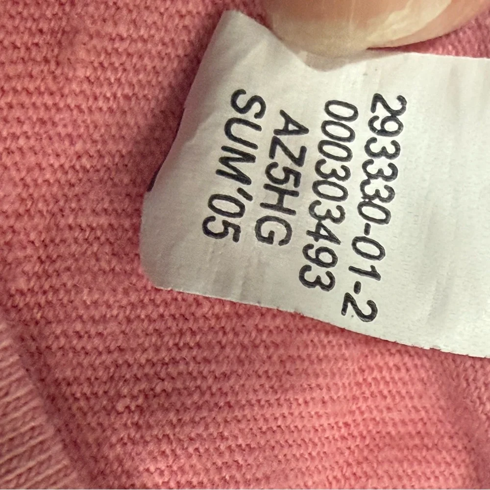 Y2K Old Navy Pink Short Sleeve Kids Babydoll Tee Size 6-12 months